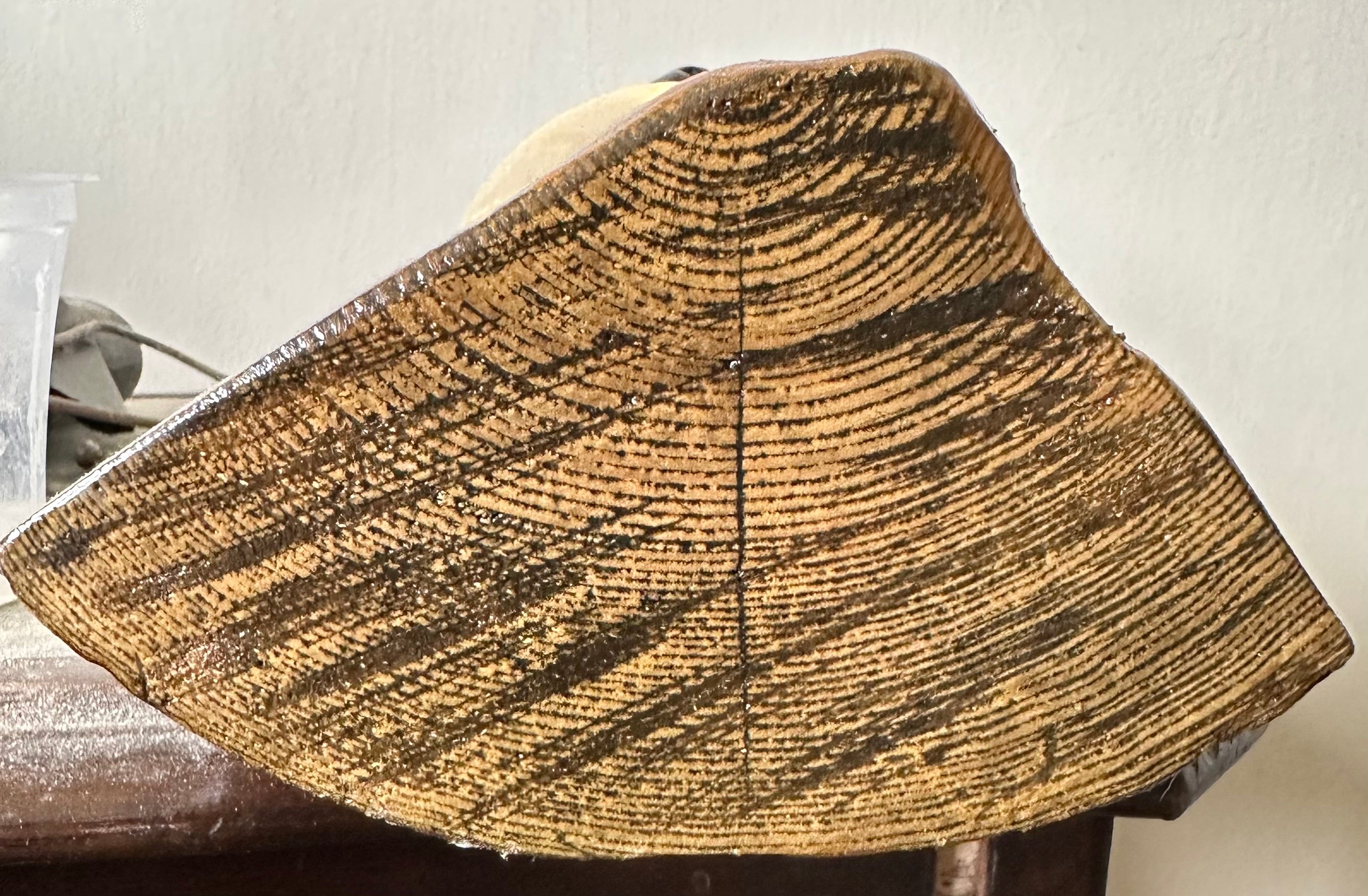Handmade Wooden Log Lamp