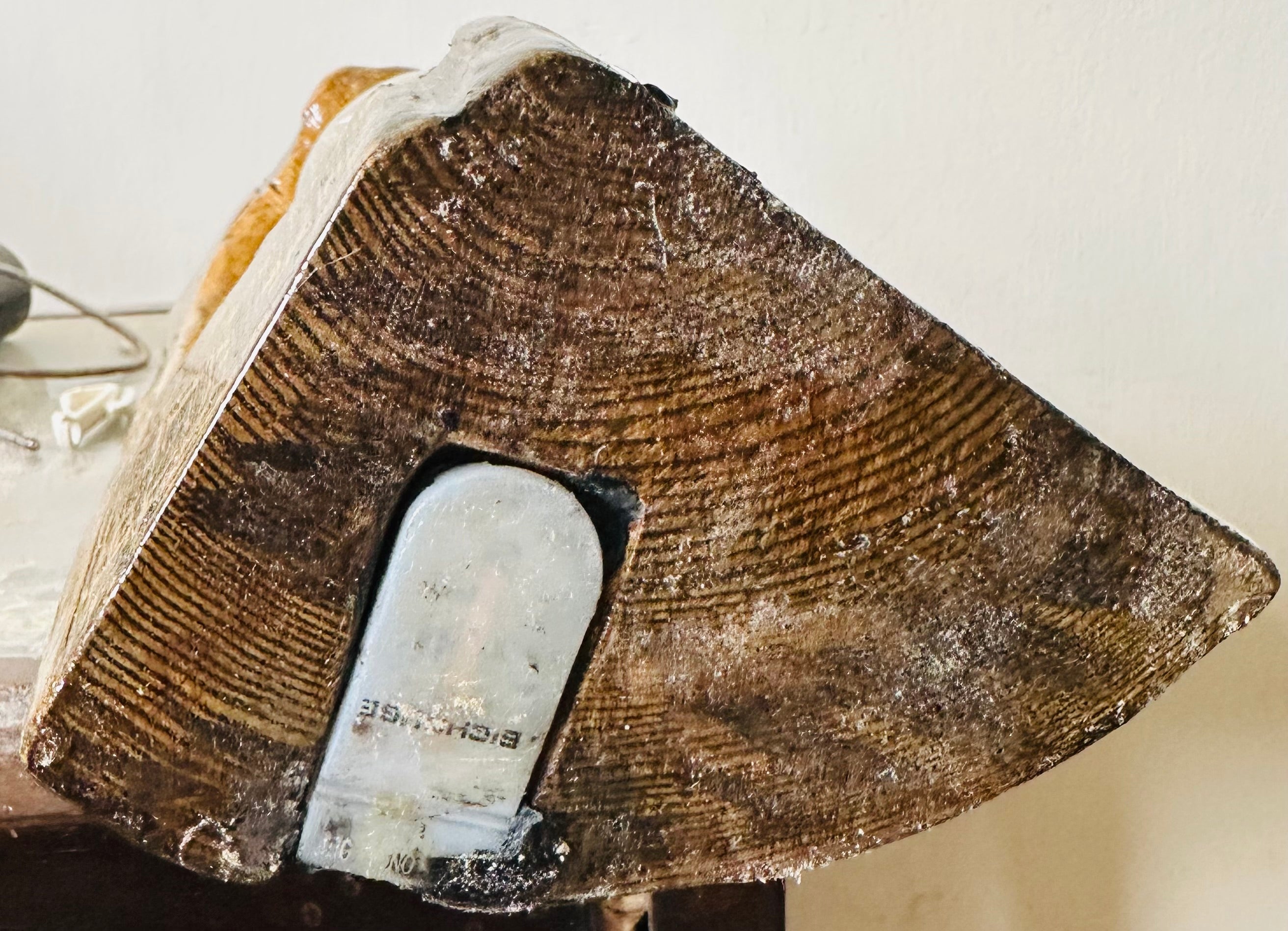 Handmade Wooden Log Lamp